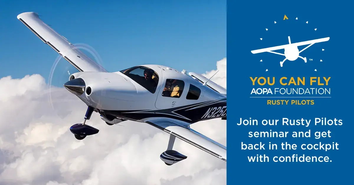 AOPA Rusty Pilot Seminar: Return to Flight at Solid Ground Aviation